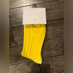 Urban Outfitters- Yellow Floral Socks